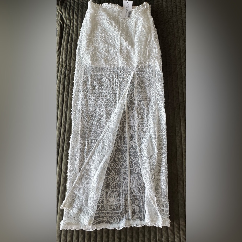 12th Tribe Lace Lace Skirt NWT